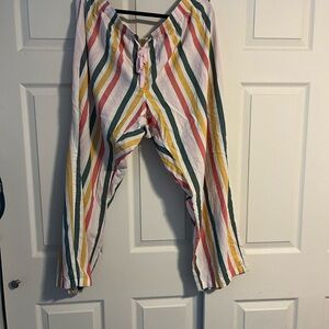 Old Navy poplin pajama bottoms. 2X